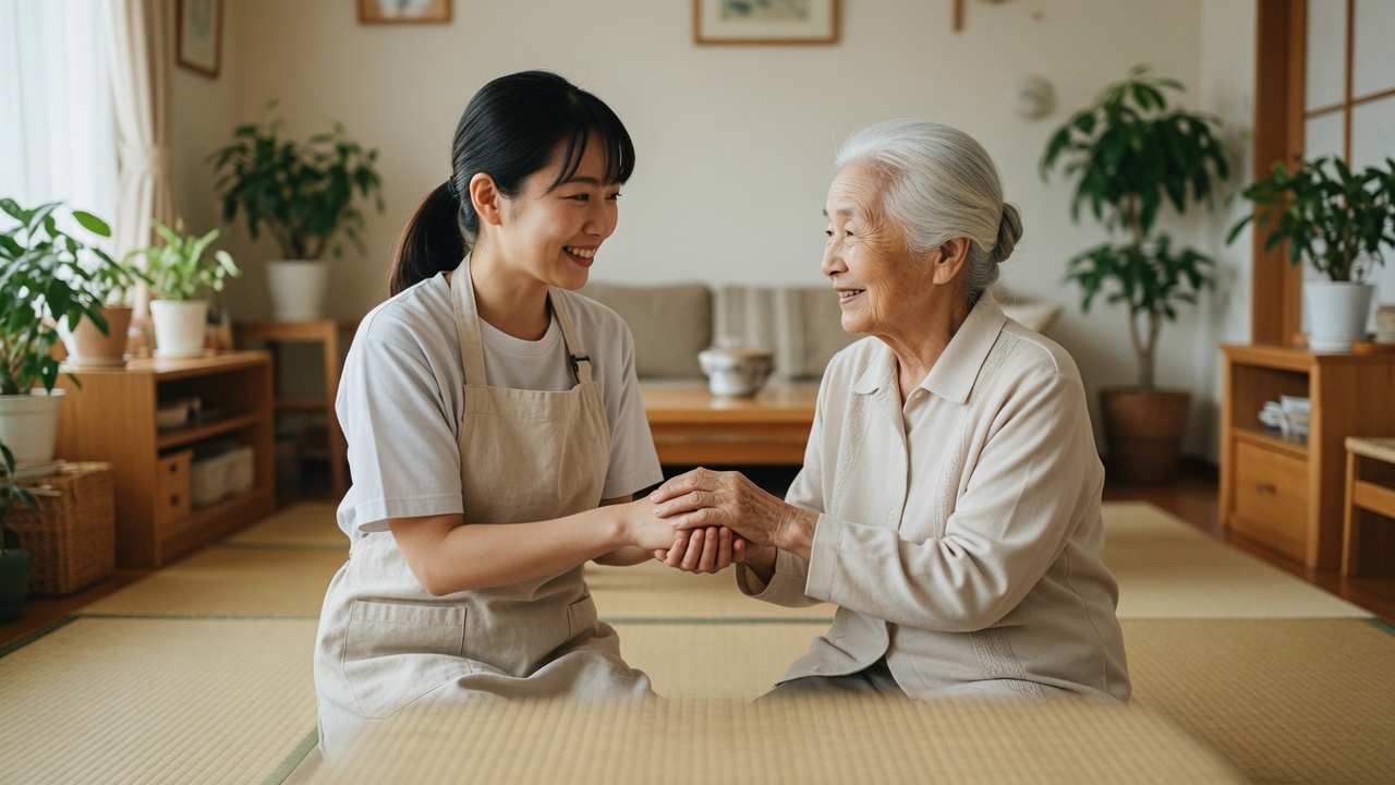 介護施設のホームページ制作例